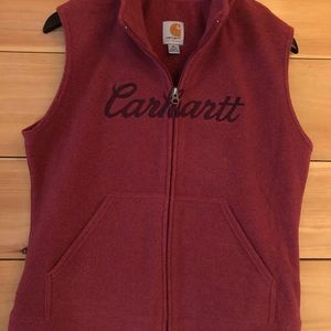 Carhartt fleece vest, M